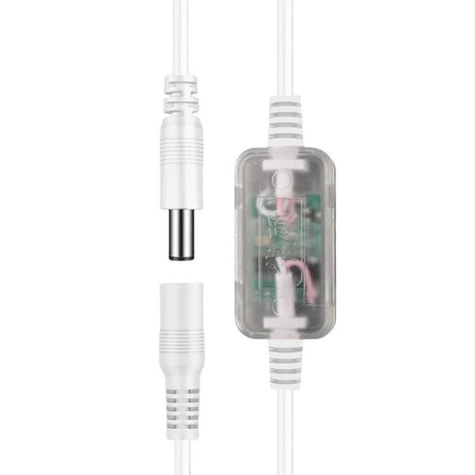 HuaGu 30cm Router Timed Restart Line Controller Power Failure Smart Reset Connection Cable WiFi Relay, Color: 24H Transparent - Modem by HuaGu | Online Shopping UK | buy2fix