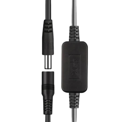 HuaGu 30cm Router Timed Restart Line Controller Power Failure Smart Reset Connection Cable WiFi Relay, Color: 72H Black - Modem by HuaGu | Online Shopping UK | buy2fix