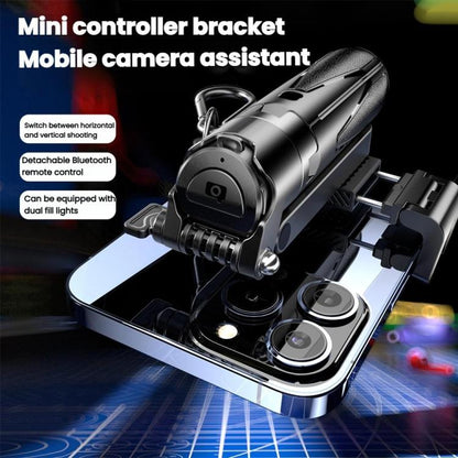 Portable Retractable Bluetooth Selfie Stick For Mobile Phones, Color: P15-H2 White - Selfie Sticks by buy2fix | Online Shopping UK | buy2fix