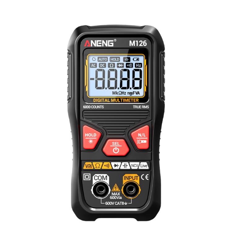 ANENG Anti-burn Electrical Digital Display Fully Automatic Digital Multimeter(M126) - Digital Multimeter by ANENG | Online Shopping UK | buy2fix