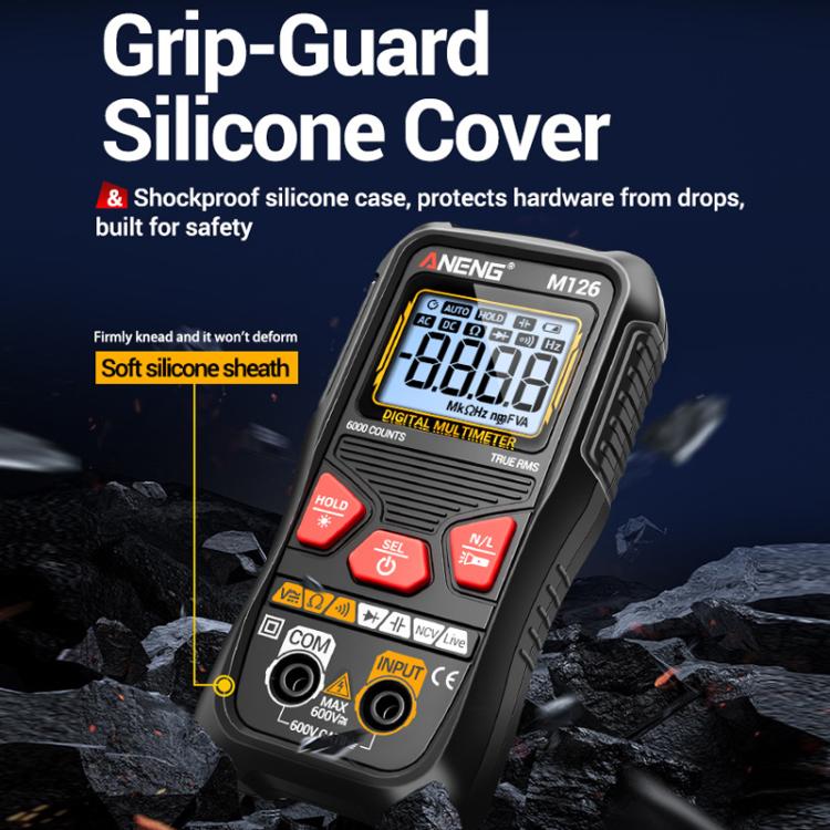 ANENG Anti-burn Electrical Digital Display Fully Automatic Digital Multimeter(M126) - Digital Multimeter by ANENG | Online Shopping UK | buy2fix