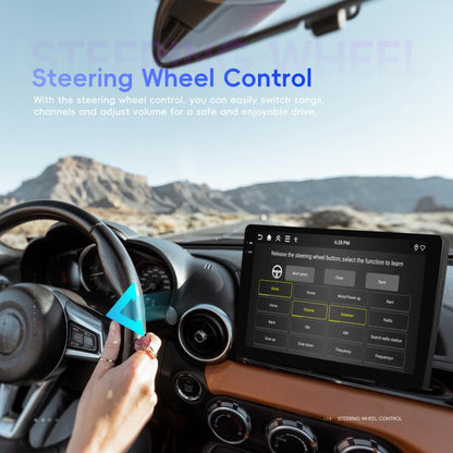 10 inch 4+64G Universal Android 15 Central Control Large Screen Car Wireless Carplay Navigation Integrated Machine(Standard+AHD Camera) - Car MP3 & MP4 & MP5 by buy2fix | Online Shopping UK | buy2fix