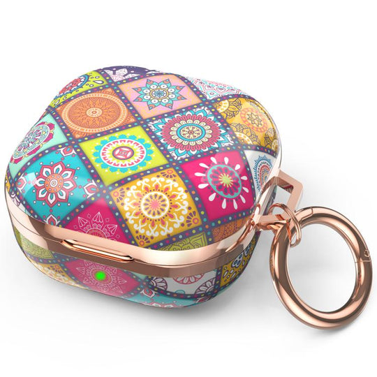 AhaStyle DD-WG01 Earphone TPU Protective Case For Samsung Galaxy Buds Pro / Live / 2 / 2 Pro / FE, Style: Bohemian