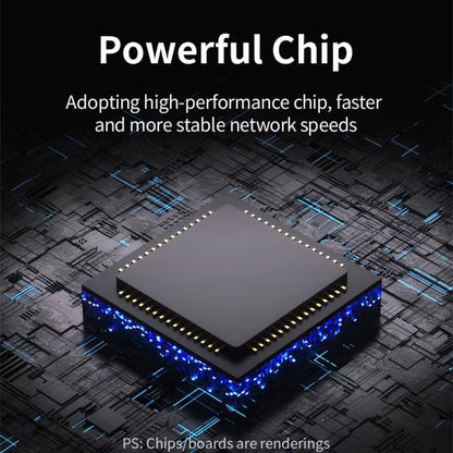 VegGieg 1400Mbps Dual Band WIFI 6 USB Wireless Adapter Driver-Free Network Card  for Desktop PC/Laptop(Black) - USB Network Adapter by VegGieg | Online Shopping UK | buy2fix