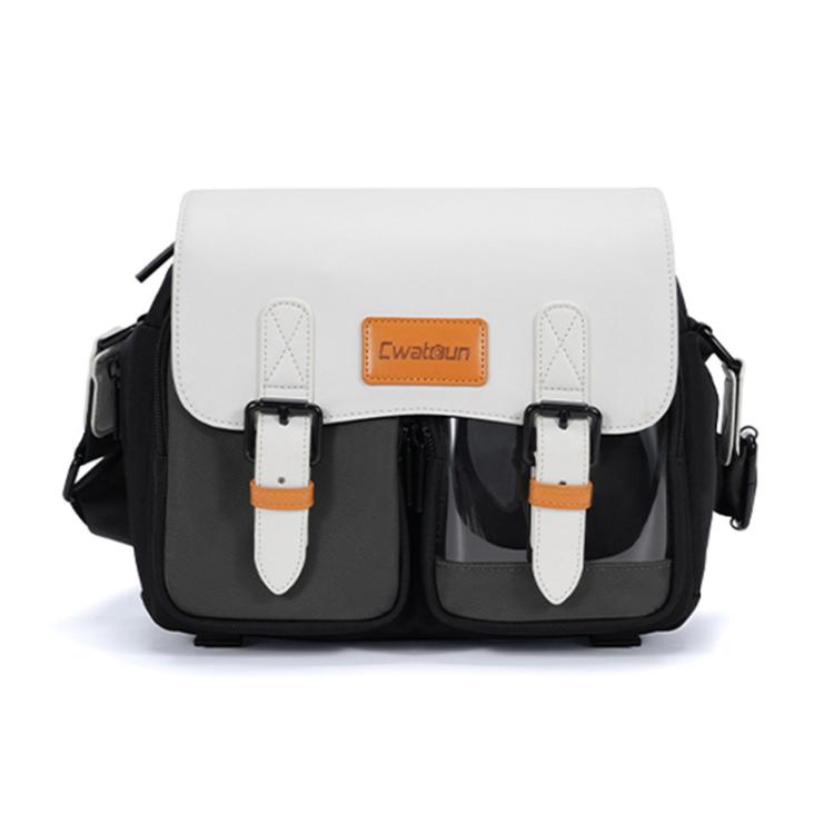 Cwatcun D219 Medium Single Shoulder Camera Bag Multifunctional Photography Bag - Strap Satchel by Cwatcun | Online Shopping UK | buy2fix
