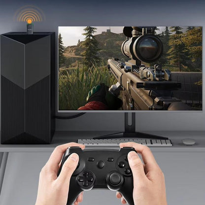 VegGieg 1100Mbps 2-in-1 WiFi 6 Bluetooth 5.4 USB Adapter Gigabit 5G Wireless Network Card for PC/Laptop(V-UB506) - USB Network Adapter by VegGieg | Online Shopping UK | buy2fix