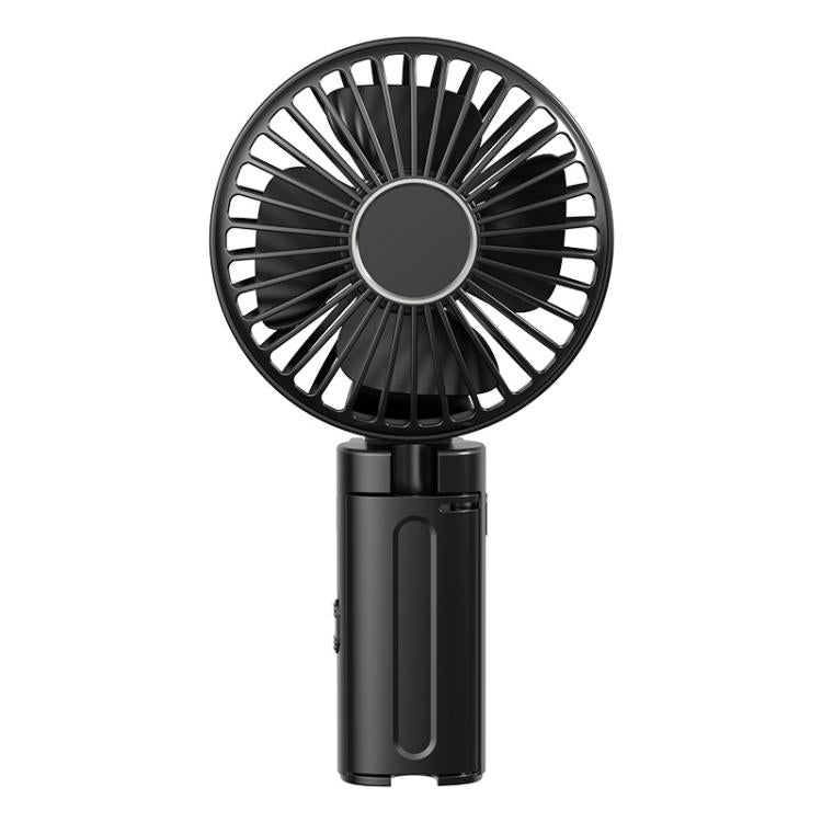 Folding Hanging Umbrella Fan USB Handheld Portable Umbrella Clip Fan Compact Desktop Fan(Black) - Electric Fans by buy2fix | Online Shopping UK | buy2fix