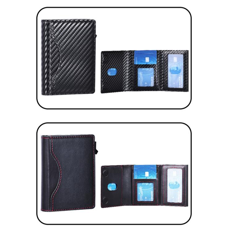 One-Click Pop-Up RFID Blocking Card Holder Magnetic Phone Wallet for MagSafe iPhones(Blue) - Adhesive Card Holders by buy2fix | Online Shopping UK | buy2fix