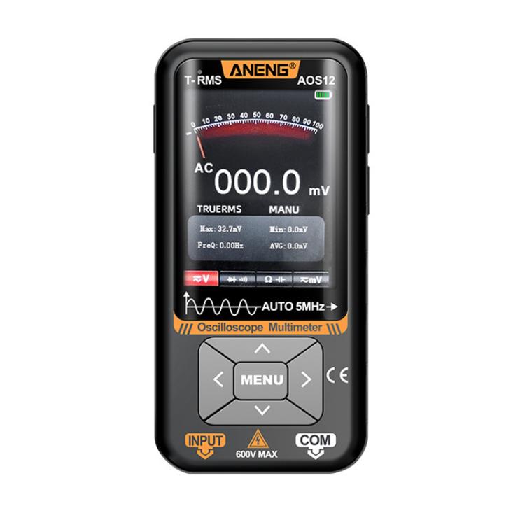 ANENG 2 In 1 Handheld Color Screen Oscilloscope Digital Multimeter(AOS12) - Digital Multimeter by ANENG | Online Shopping UK | buy2fix
