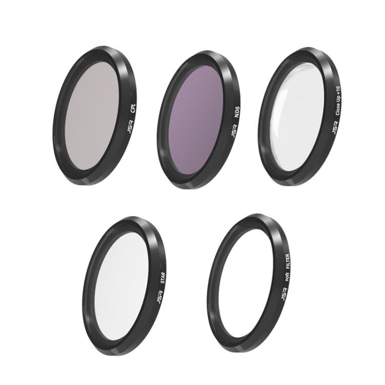 For Panasonic LX10 / Ricoh GR / Canon G7X / Sony ZV-1 Camera Filter, Spec: CPL+ND8+Close Up+STAR+Soft - Other Filter by JSR | Online Shopping UK | buy2fix