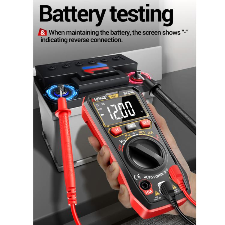 ANENG High-precision Maintenance Multi-function Digital Display Multimeter(Black) - Digital Multimeter by ANENG | Online Shopping UK | buy2fix