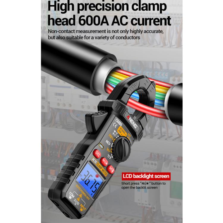ANENG AC/DC Digital Intelligent Clamp Multimeter(Upgrade) - Digital Multimeter by ANENG | Online Shopping UK | buy2fix