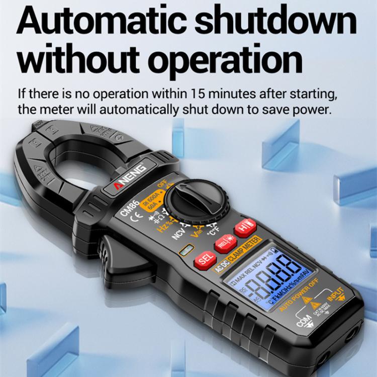 ANENG AC/DC Digital Intelligent Clamp Multimeter(Upgrade) - Digital Multimeter by ANENG | Online Shopping UK | buy2fix