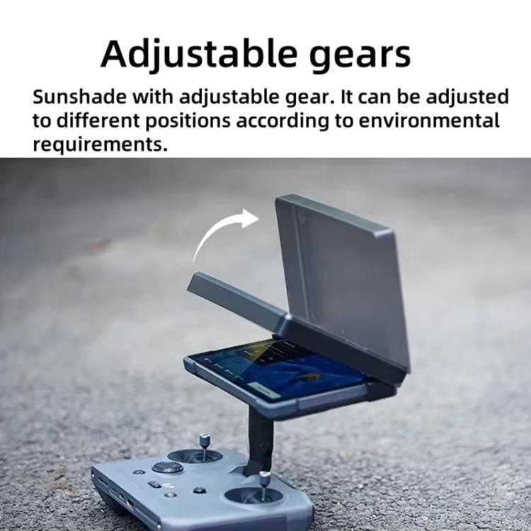 For DJI RC Pro 2 Controller CYNOVA  Sunshade Hood Adjustable Anti-Glare Shield with Multi-Angle Positioning(Gray) - Others by CYNOVA | Online Shopping UK | buy2fix