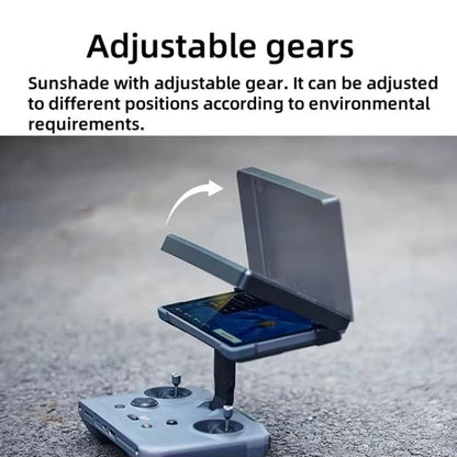 For DJI RC Pro 2 Controller CYNOVA  Sunshade Hood Adjustable Anti-Glare Shield with Multi-Angle Positioning(Gray) - Others by CYNOVA | Online Shopping UK | buy2fix