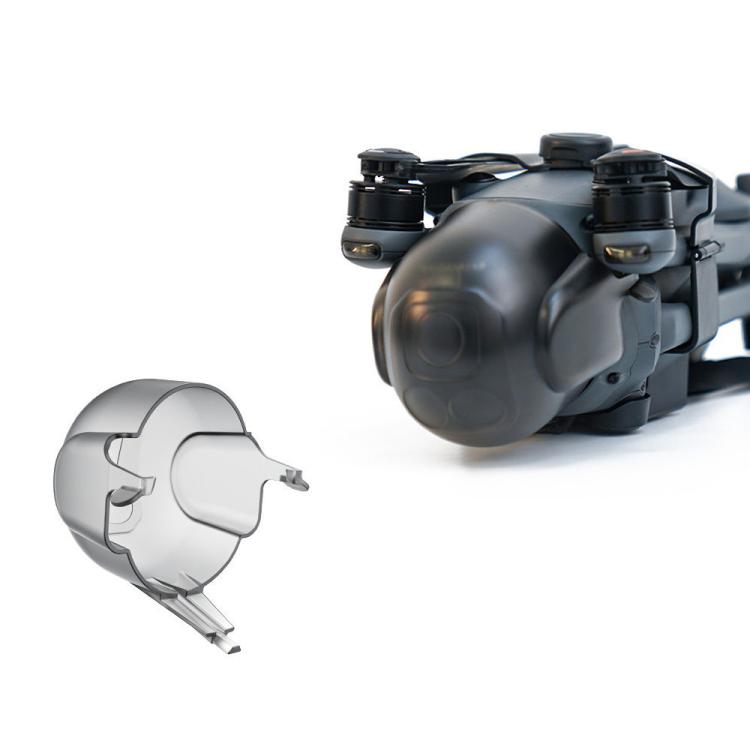 For DJI Mavic 4 Pro CYNOVA Gimbal Lens Protective Cover Protector Lens Hood Cap(Transparent Black) - Lens Hood by CYNOVA | Online Shopping UK | buy2fix