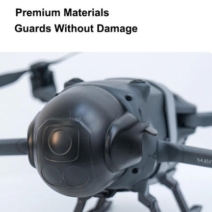 For DJI Mavic 4 Pro CYNOVA Gimbal Lens Protective Cover Protector Lens Hood Cap(Transparent Black) - Lens Hood by CYNOVA | Online Shopping UK | buy2fix