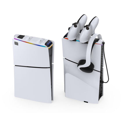 For PS5 Slim DOBE TP5-3597 Host Top Handle Charger(Black) - Charger & Power by DOBE | Online Shopping UK | buy2fix