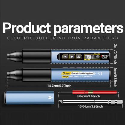 ANENG Portable Internal Heating Soldering Iron With Digital Multimeter(Black) - Electric Soldering Iron by ANENG | Online Shopping UK | buy2fix