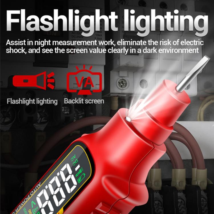 ANENG Multi-Function Power Socket Digital Phase Meter(Red US Plug) - Other Tester Tool by ANENG | Online Shopping UK | buy2fix