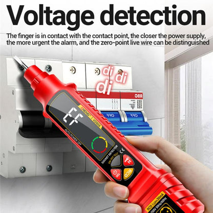 ANENG Multi-Function Power Socket Digital Phase Meter(Red US Plug) - Other Tester Tool by ANENG | Online Shopping UK | buy2fix