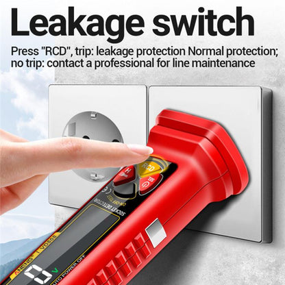 ANENG Multi-Function Power Socket Digital Phase Meter(Black EU Plug) - Other Tester Tool by ANENG | Online Shopping UK | buy2fix