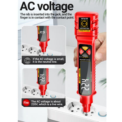 ANENG Multi-Function Power Socket Digital Phase Meter(Red US Plug) - Other Tester Tool by ANENG | Online Shopping UK | buy2fix