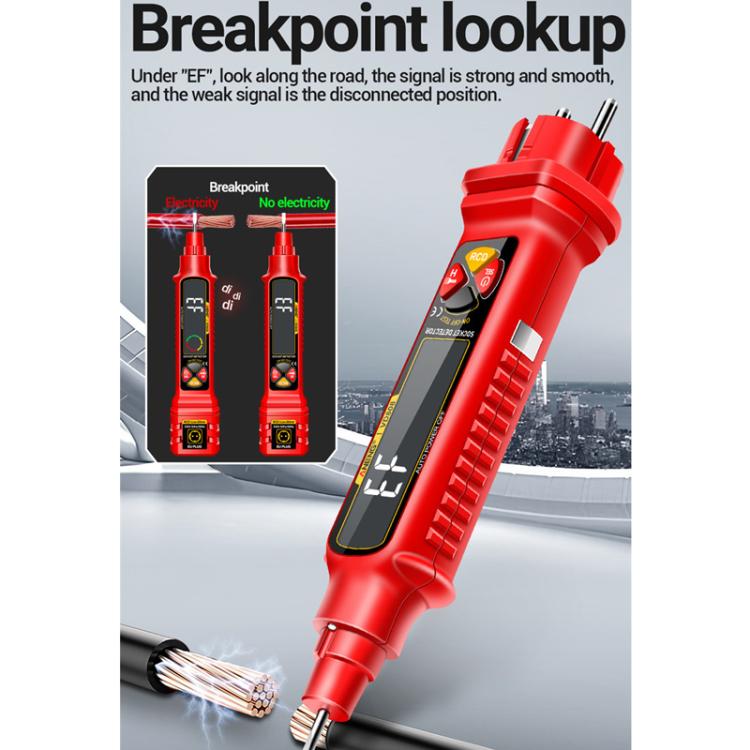 ANENG Multi-Function Power Socket Digital Phase Meter(Red US Plug) - Other Tester Tool by ANENG | Online Shopping UK | buy2fix