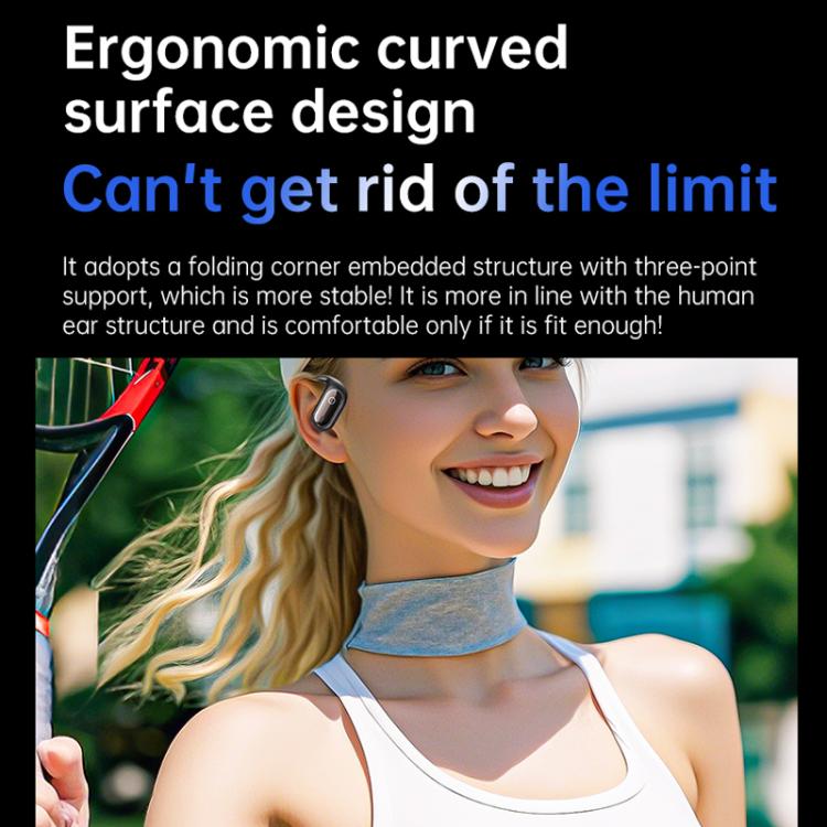 144 Languages AI Smart Translation Bluetooth Earphones With Digital Display Charging Case(White) -  by buy2fix | Online Shopping UK | buy2fix