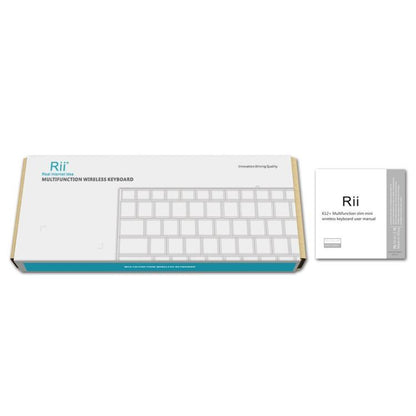Rii K12+ Office Computer Notebook Silent 2.4GHz Wireless Mini Keyboard(Black) - Wireless Keyboard by Rii | Online Shopping UK | buy2fix
