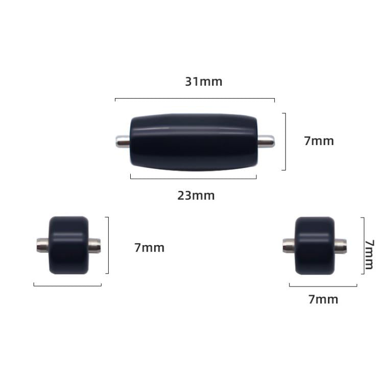 Rollers Shaft Wheels Kit For Dyson V15/V11/V10/V8/V7/G5/V6/DC58 Direct-Drive Head Soft Roller Brush - For Dyson Accessories by buy2fix | Online Shopping UK | buy2fix
