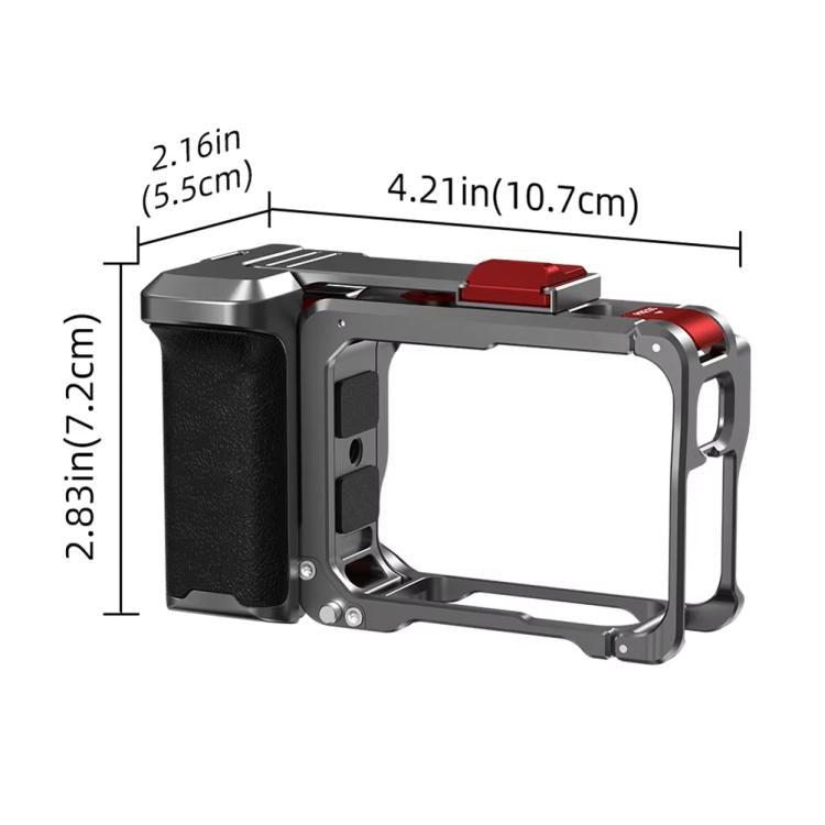 For Insta360 Ace Pro 2 / Ace Pro Flymile Xplorer Grip Kit Street Photography Handle Metal Cage Case(AC2013) - Case & Bags by Flymile | Online Shopping UK | buy2fix