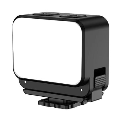 For DJI Action 5 Pro/ Action 4 Flymile 20 LEDs Magnetic Fill Light Rechargeable Video Light 3000K/4440K/8700K Adjustable(Black) - Other by Flymile | Online Shopping UK | buy2fix