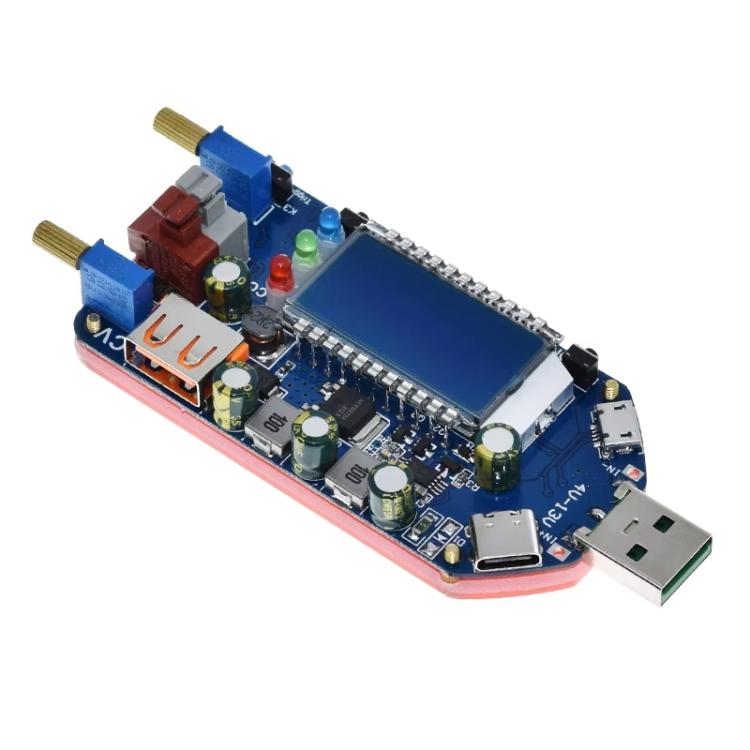 DP3A USB 15W Adjustable Power Supply Module LCD Display Mobile Boost Cable - Other Accessories by buy2fix | Online Shopping UK | buy2fix