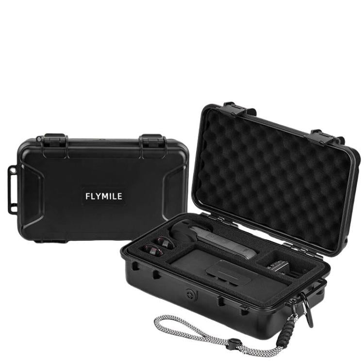 For Insta360 X5 Camera Flymile Portable Protective Hard Case Waterproof Shockproof Travel Carrying Storage Box(Black) - Case & Bags by Flymile | Online Shopping UK | buy2fix