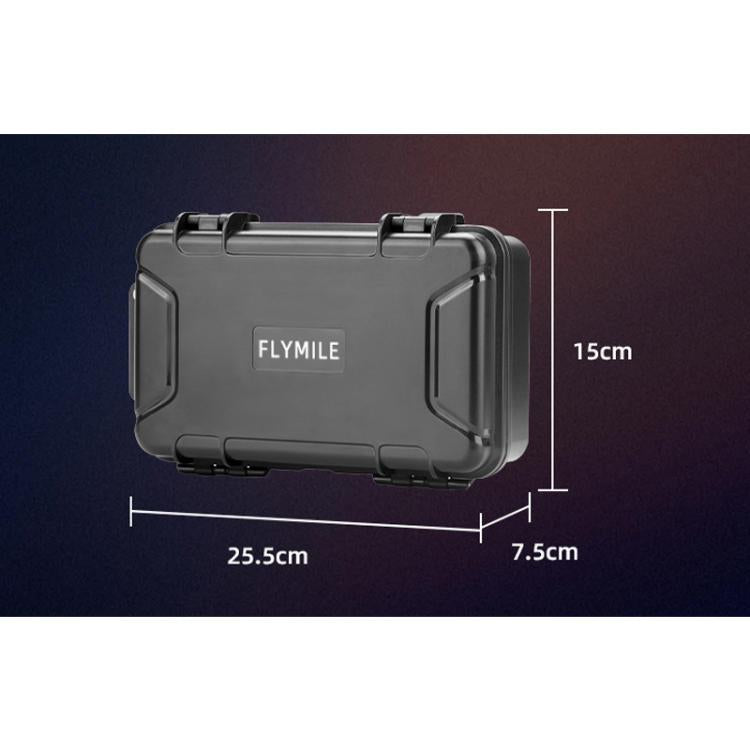For Insta360 X5 Camera Flymile Portable Protective Hard Case Waterproof Shockproof Travel Carrying Storage Box(Black) - Case & Bags by Flymile | Online Shopping UK | buy2fix