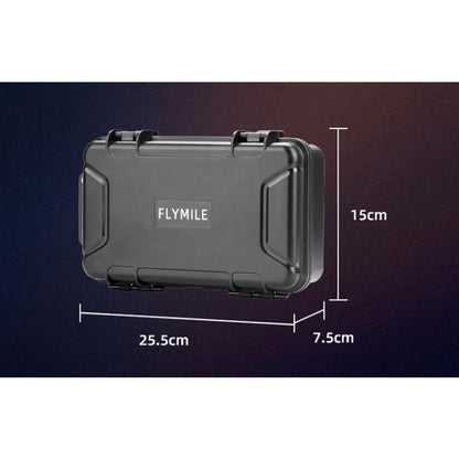For Insta360 X5 Camera Flymile Portable Protective Hard Case Waterproof Shockproof Travel Carrying Storage Box(Black) - Case & Bags by Flymile | Online Shopping UK | buy2fix