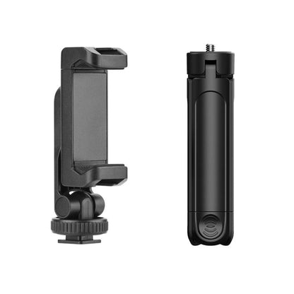 Flymile Extendable Mini Tripod With 1/4-Inch Screw For Action Cameras Phone Clip Set - Mount & Holder by Flymile | Online Shopping UK | buy2fix