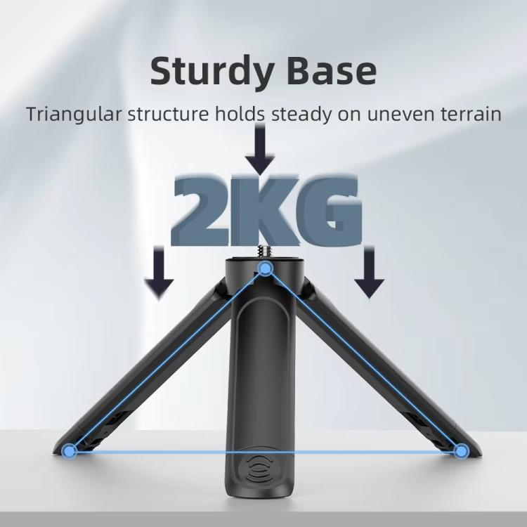 Flymile Extendable Mini Tripod With 1/4-Inch Screw For Action Cameras Phone Clip Set - Mount & Holder by Flymile | Online Shopping UK | buy2fix