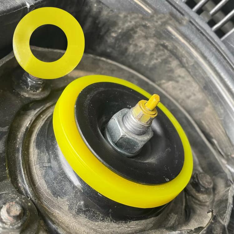 Universal Automobile Front Shock Tower Rubber(Yellow) - Power Cushion by buy2fix | Online Shopping UK | buy2fix