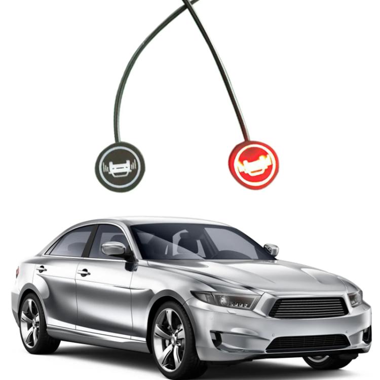 General Motorcycle Blind Spot Monitoring Line Auxiliary Lens Light(5V Car Logo Lights) - DIY Cables by buy2fix | Online Shopping UK | buy2fix