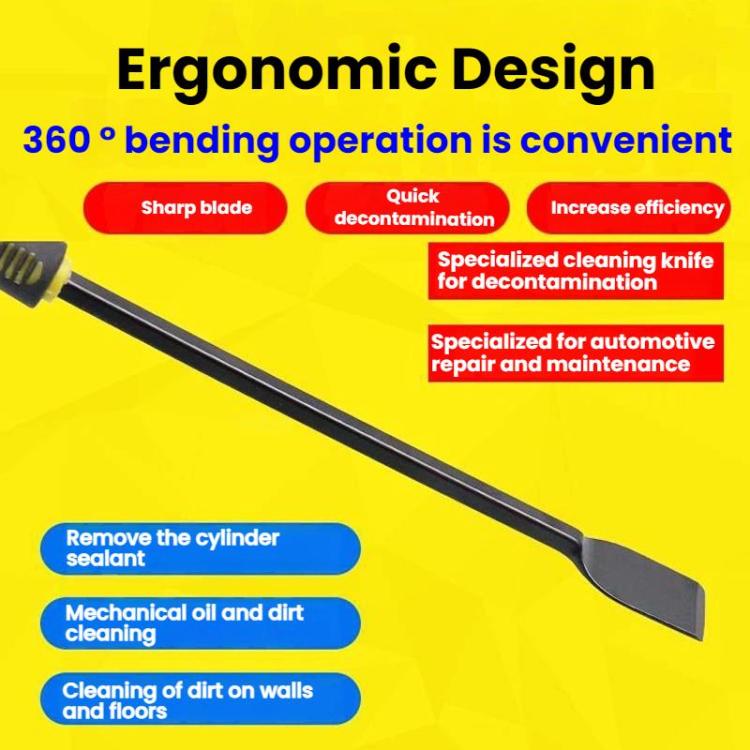 24cm Cylinder Cleaning Scraper Glass Sealant Remover Scraper - Other Tools by buy2fix | Online Shopping UK | buy2fix