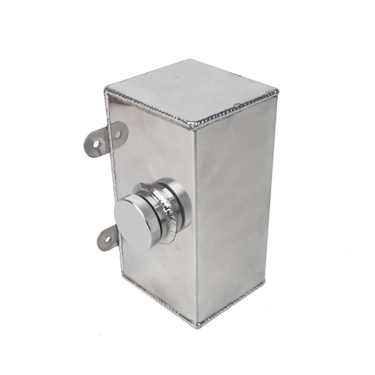 2L Car Modified Aluminum Alloy Auxiliary Water Tank Heat Dissipation Breathable Pot(Silver) - Others by buy2fix | Online Shopping UK | buy2fix