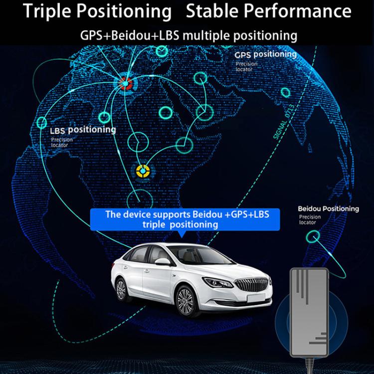 4G Automotive GPS South American Satellite Meter Anti-theft Positioner(J16) - Car Tracker by buy2fix | Online Shopping UK | buy2fix
