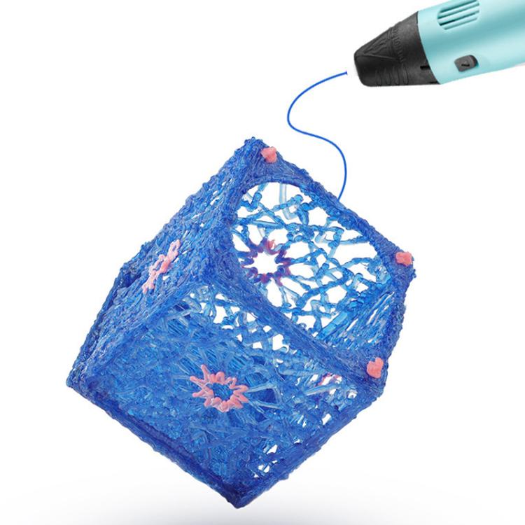 50m 10 Colors x 5m PLA 3D Printer Filament 1.75mm Multicolor Filament Bundle for 3D Pen & Crafting - Consumables by buy2fix | Online Shopping UK | buy2fix