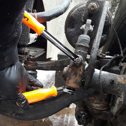 2pcs Automatic Slack Adjuster Release Tool + 5/16 Inch Square Ratchet Wrench For Air Brake System - Hand Tool Sets by buy2fix | Online Shopping UK | buy2fix