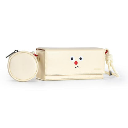 For DJI Pocket 3 Cwatcun D195 Medium Pocket Tripod Camera Bag Camera Accessories Shoulder Bag(White) - Case & Bags by Cwatcun | Online Shopping UK | buy2fix