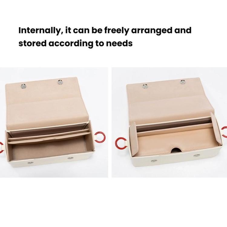 For DJI Pocket 3 Cwatcun D195 Medium Pocket Tripod Camera Bag Camera Accessories Shoulder Bag(White) - Case & Bags by Cwatcun | Online Shopping UK | buy2fix