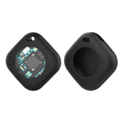 Findmy Find Positioning Pet Anti-lossing Device(Black + Black Cover) - Personal Tracker by buy2fix | Online Shopping UK | buy2fix
