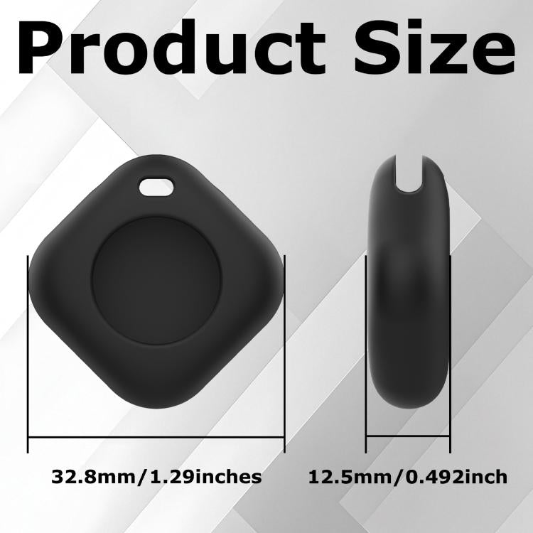 Findmy Find Positioning Pet Anti-lossing Device(Black + Black Cover) - Personal Tracker by buy2fix | Online Shopping UK | buy2fix